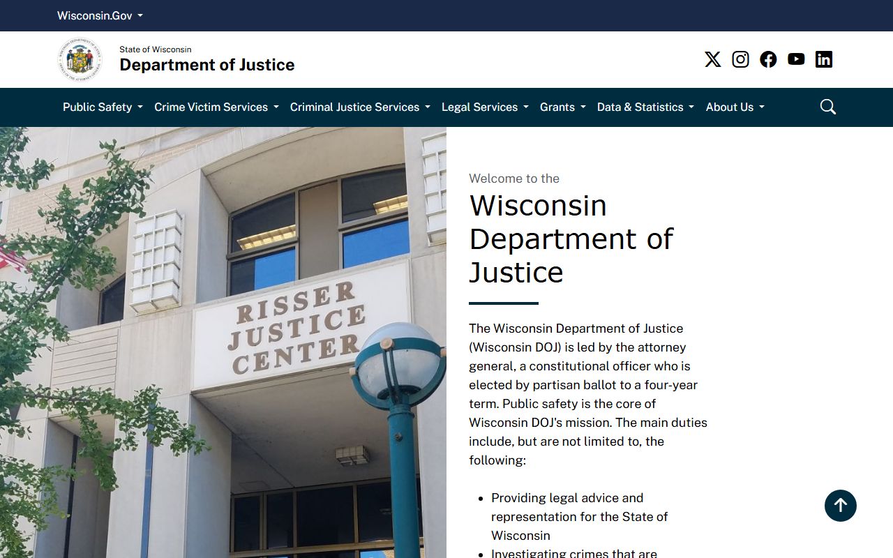 Wisconsin Court Docket crime information bureau resource