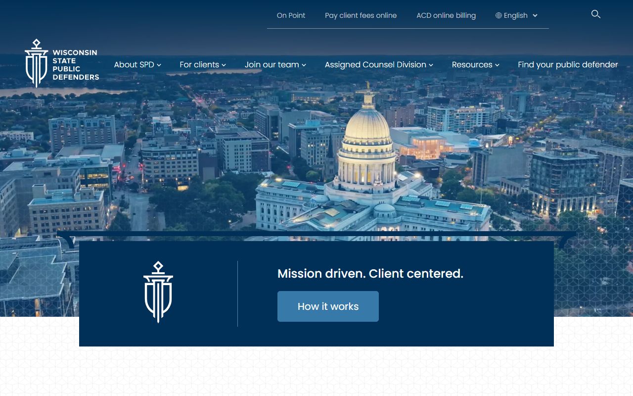 Wisconsin Court Docket public defender resource